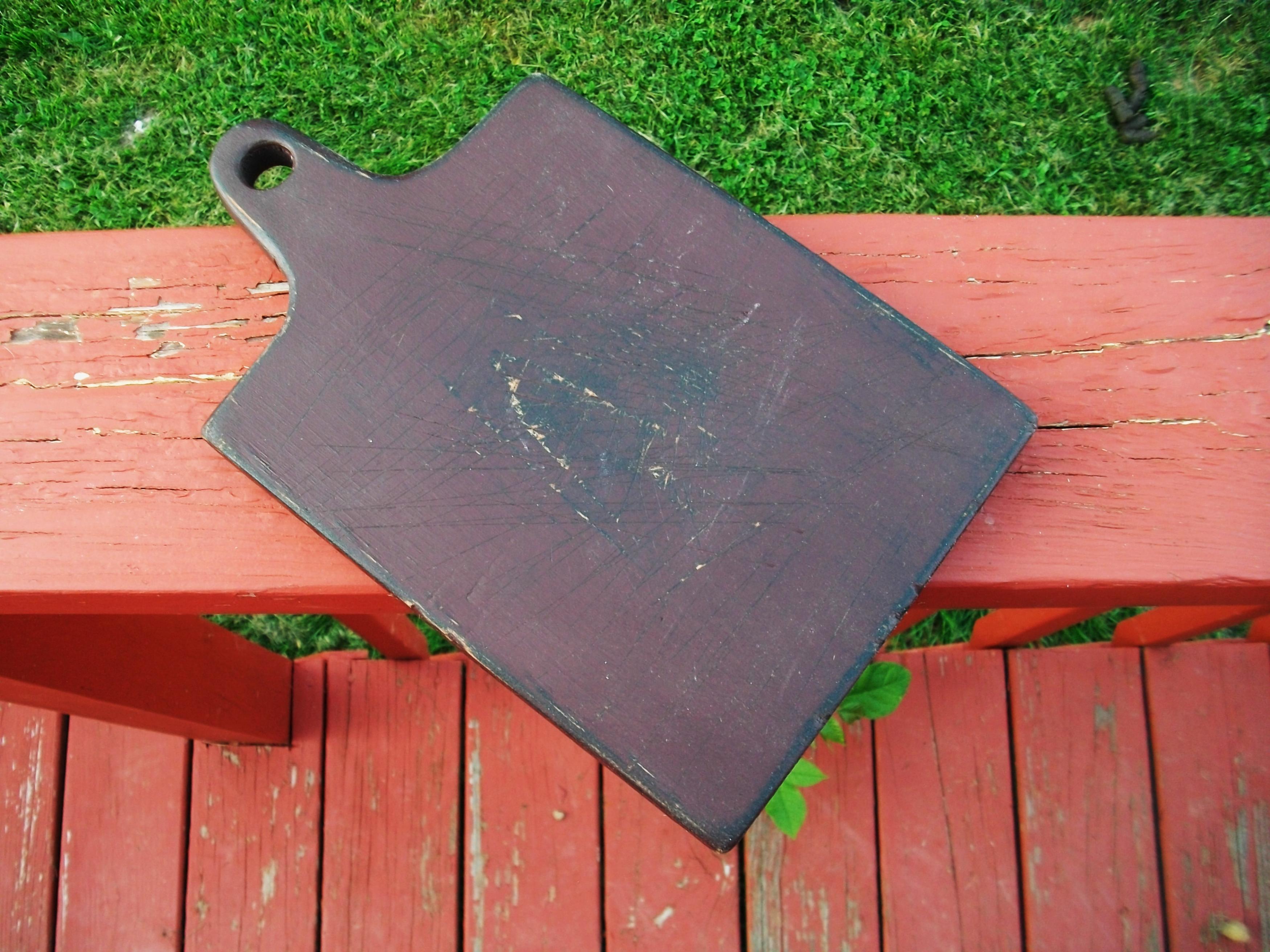 Primitive Cutting Board Farmhouse Kitchen Decor Hand Crafted Wood